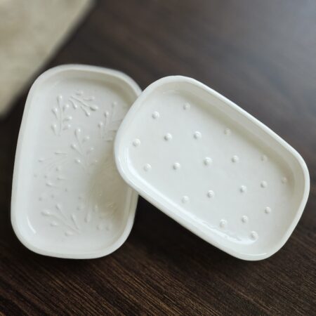 Jabonera de cerámica