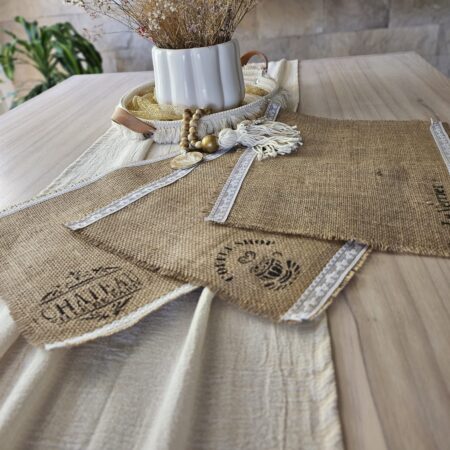 Individuales arpillera