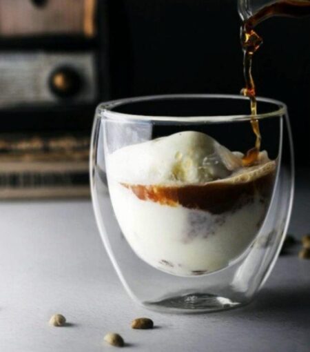 Set x 6 tazas doble vidrio