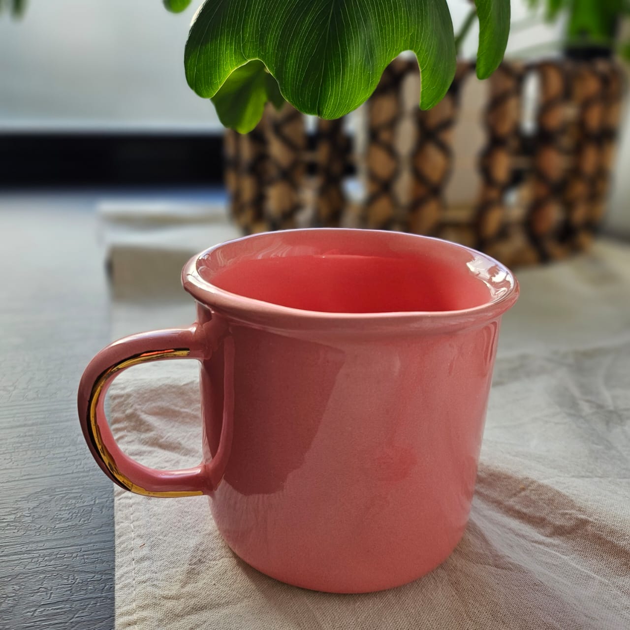 Taza jarro Hilo Oro