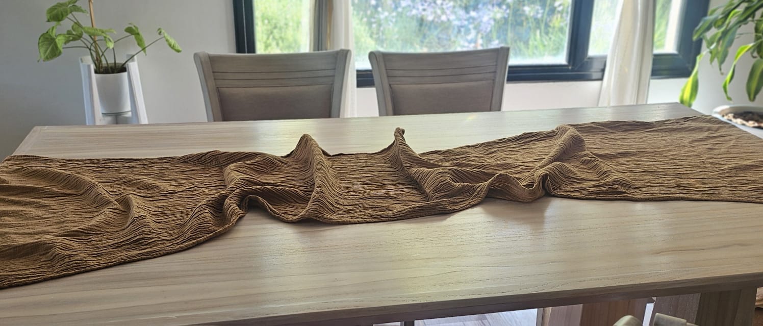 Camino de mesa/ Pie de cama Leire