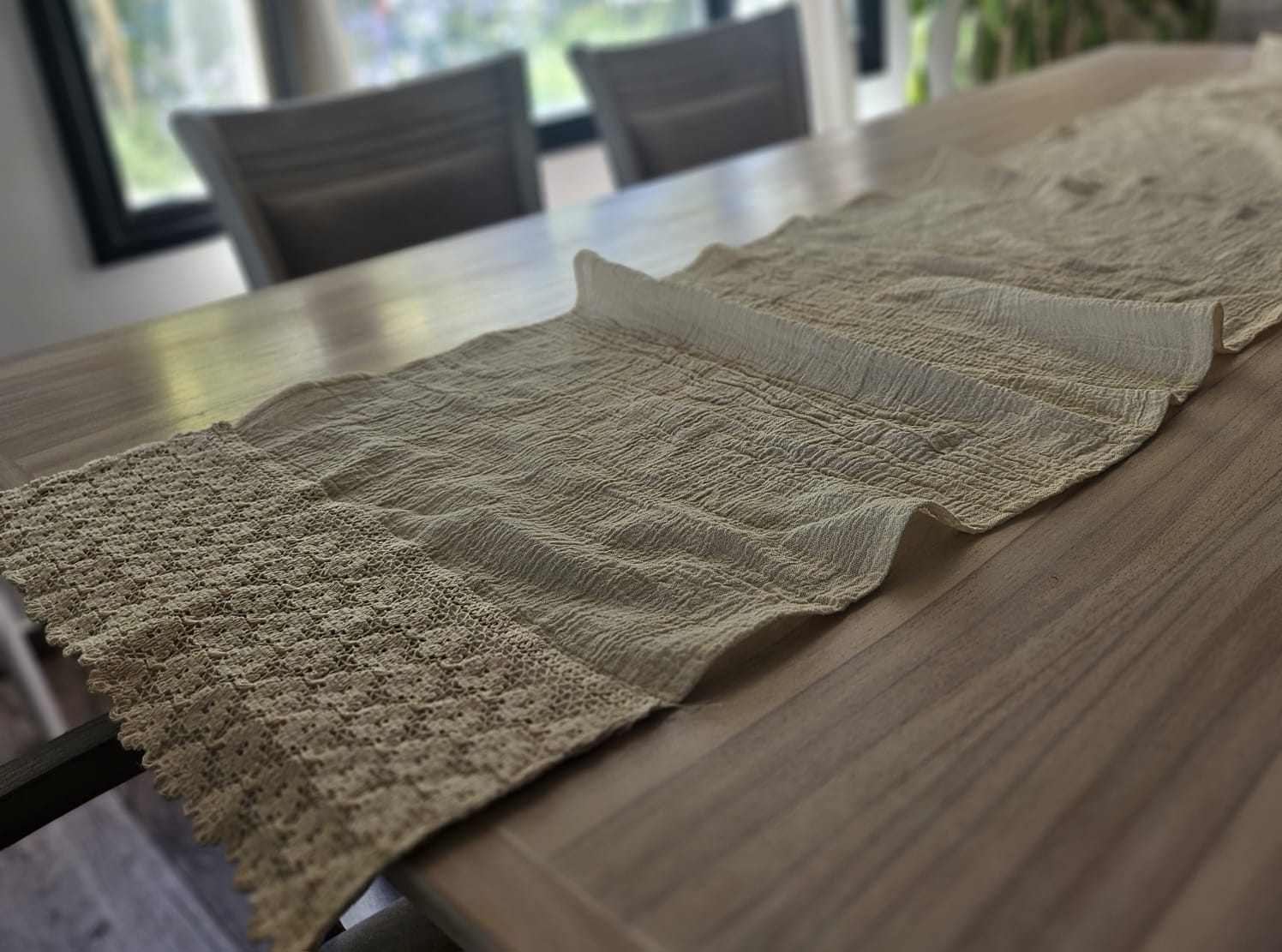 Camino de mesa/ Pie de cama Agata