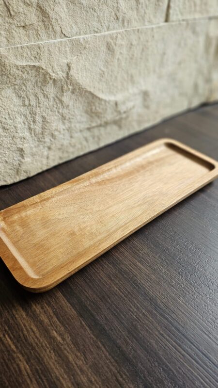 Bandeja madera rectangular